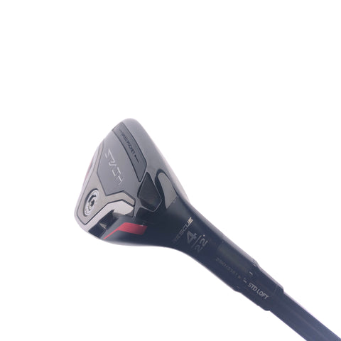 Used TaylorMade Stealth Plus Rescue 4 Hybrid / 22 Degrees / Stiff Flex