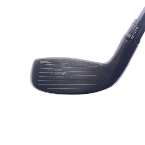 Used TaylorMade Stealth Plus Rescue 4 Hybrid / 22 Degrees / Stiff Flex
