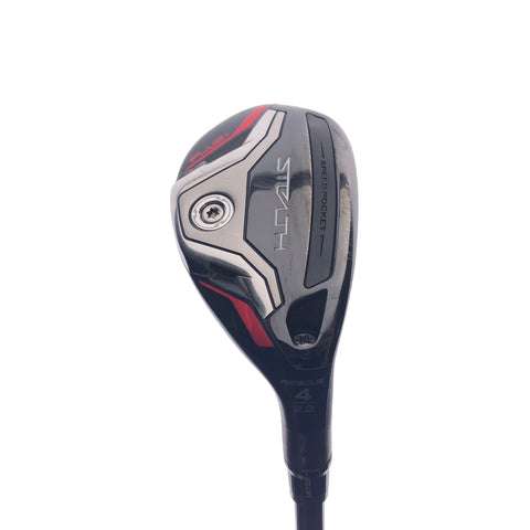 Used TaylorMade Stealth Plus Rescue 4 Hybrid / 22 Degrees / Stiff Flex