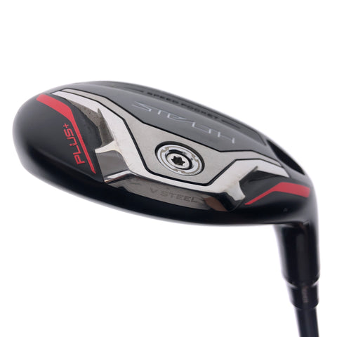 Used TaylorMade Stealth Plus Rescue 4 Hybrid / 22 Degrees / X-Stiff Flex