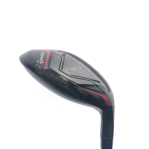 Used TaylorMade Stealth Rescue 3 Hybrid / 19 Degrees / Regular Flex