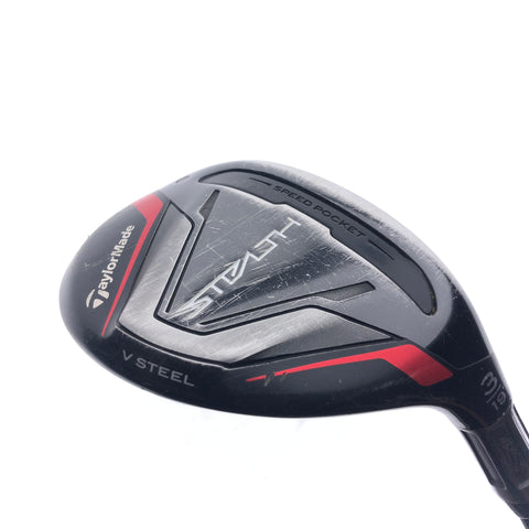 Used TaylorMade Stealth Rescue 3 Hybrid / 19 Degrees / Stiff Flex