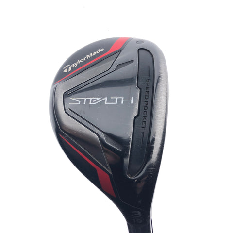 Used TaylorMade Stealth Rescue 3 Hybrid / 19 Degrees / Stiff Flex