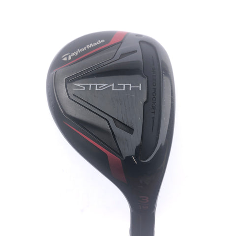 Used TaylorMade Stealth Rescue 3 Hybrid / 19 Degrees / X-Stiff Flex
