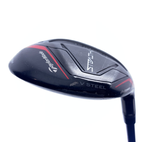 Used TaylorMade Stealth Rescue 3 Hybrid / 19.0 Degrees / Regular Flex