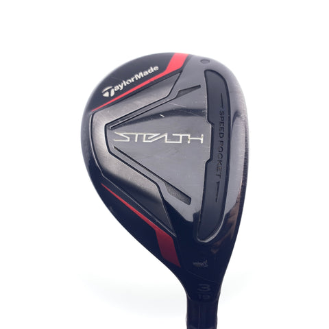 Used TaylorMade Stealth Rescue 3 Hybrid / 19.0 Degrees / Regular Flex