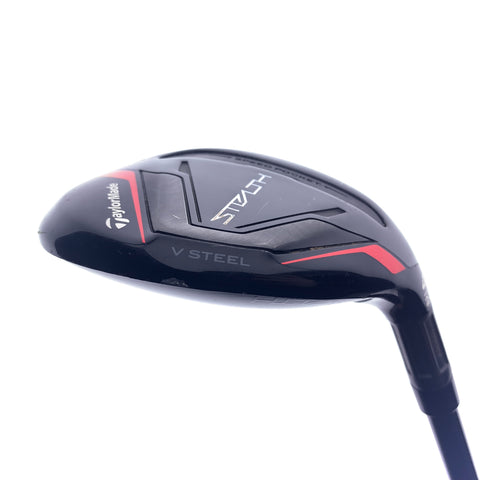 Used TaylorMade Stealth Rescue 4 Hybrid / 22 Degrees / Regular Flex