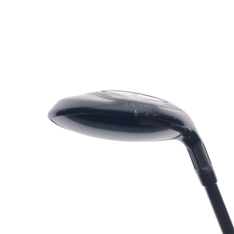 Used TaylorMade Stealth Rescue 4 Hybrid / 22 Degrees / Regular Flex