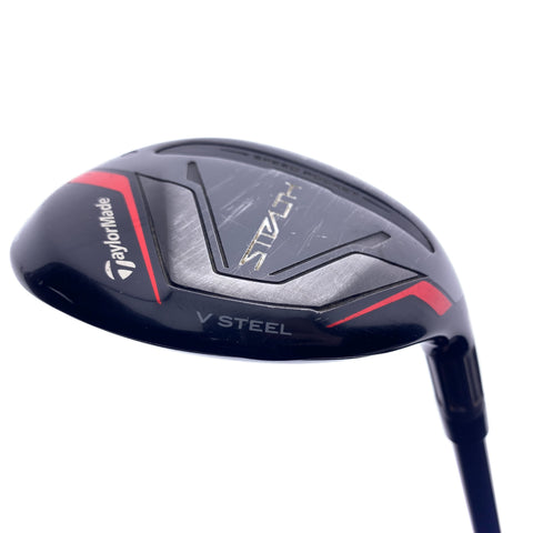 Used TaylorMade Stealth Rescue 4 Hybrid / 22 Degrees / Regular Flex