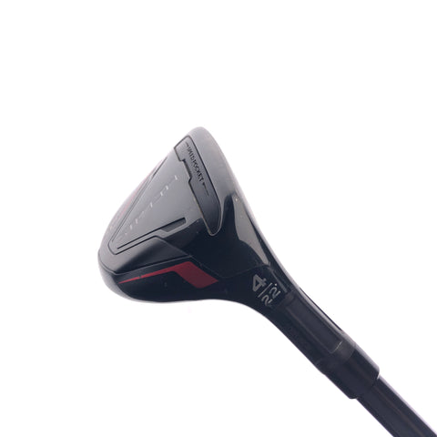 Used TaylorMade Stealth Rescue 4 Hybrid / 22 Degrees / Regular Flex