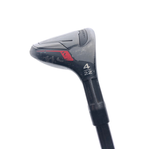 Used TaylorMade Stealth Rescue 4 Hybrid / 22 Degrees / Regular Flex