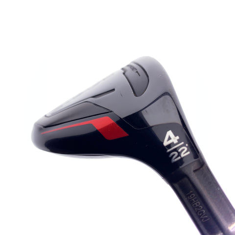 Used TaylorMade Stealth Rescue 4 Hybrid / 22 Degrees / Regular Flex