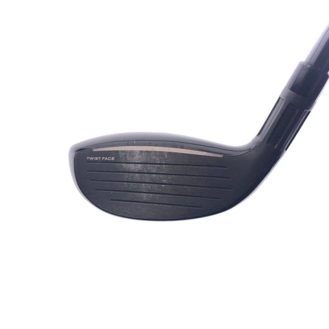 Used TaylorMade Stealth Rescue 4 Hybrid / 22 Degrees / Regular Flex