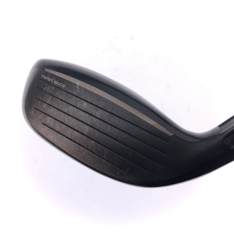 Used TaylorMade Stealth Rescue 4 Hybrid / 22 Degrees / Regular Flex