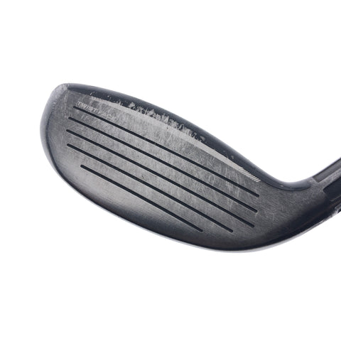 Used TaylorMade Stealth Rescue 4 Hybrid / 22 Degrees / Regular Flex
