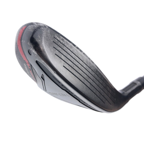 Used TaylorMade Stealth Rescue 4 Hybrid / 22 Degrees / Regular Flex