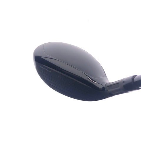 Used TaylorMade Stealth Rescue 4 Hybrid / 22 Degrees / Regular Flex