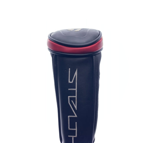 Used TaylorMade Stealth Rescue 4 Hybrid / 22 Degrees / Regular Flex / Left-Hand