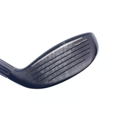 Used TaylorMade Stealth Rescue 4 Hybrid / 22 Degrees / Regular Flex / Left-Hand