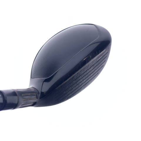 Used TaylorMade Stealth Rescue 4 Hybrid / 22 Degrees / Regular Flex / Left-Hand