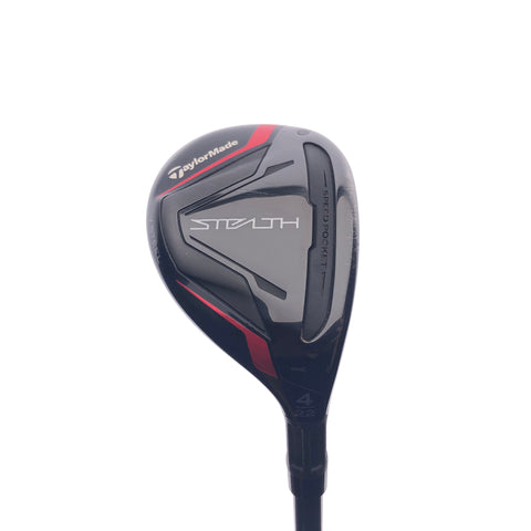Used TaylorMade Stealth Rescue 4 Hybrid / 22 Degrees / Regular Flex