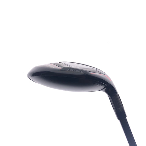 Used TaylorMade Stealth Rescue 4 Hybrid / 22 Degrees / Stiff Flex