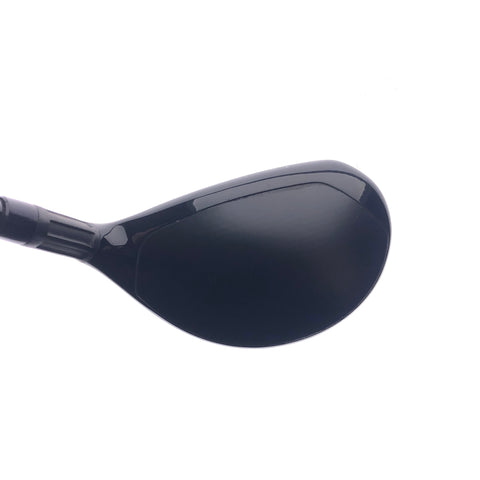 Used TaylorMade Stealth Rescue 4 Hybrid / 22 Degrees / Stiff Flex