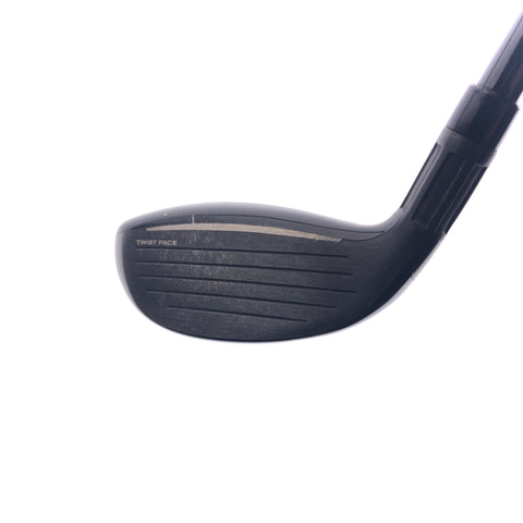 Used TaylorMade Stealth Rescue 4 Hybrid / 22 Degrees / Stiff Flex