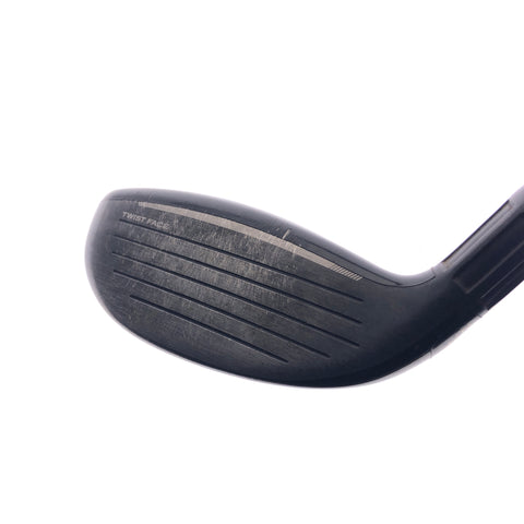 Used TaylorMade Stealth Rescue 4 Hybrid / 22 Degrees / Stiff Flex