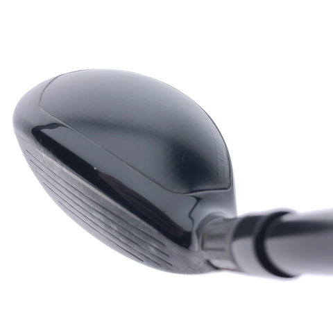 Used TaylorMade Stealth Rescue 4 Hybrid / 22 Degrees / Stiff Flex