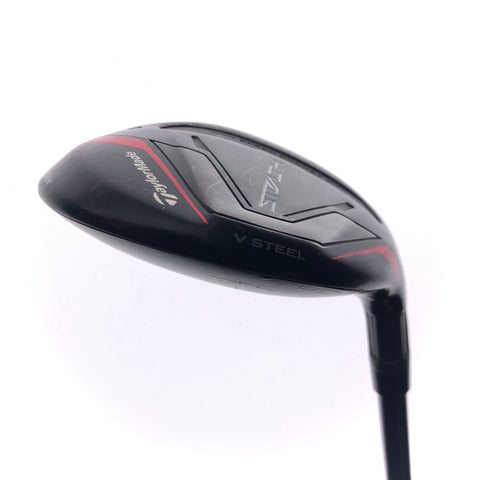 Used TaylorMade Stealth Rescue 4 Hybrid / 22 Degrees / X-Stiff Flex