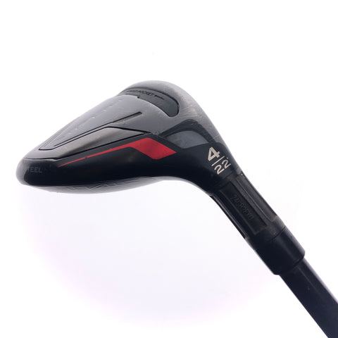 Used TaylorMade Stealth Rescue 4 Hybrid / 22 Degrees / X-Stiff Flex