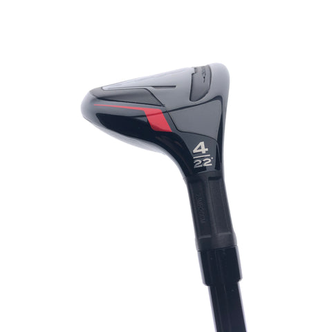 Used TaylorMade Stealth Rescue 4 Hybrid / 22.0 Degrees / A Flex