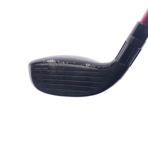 Used TaylorMade Stealth Rescue 4 Hybrid / 23 Degrees / Regular Flex