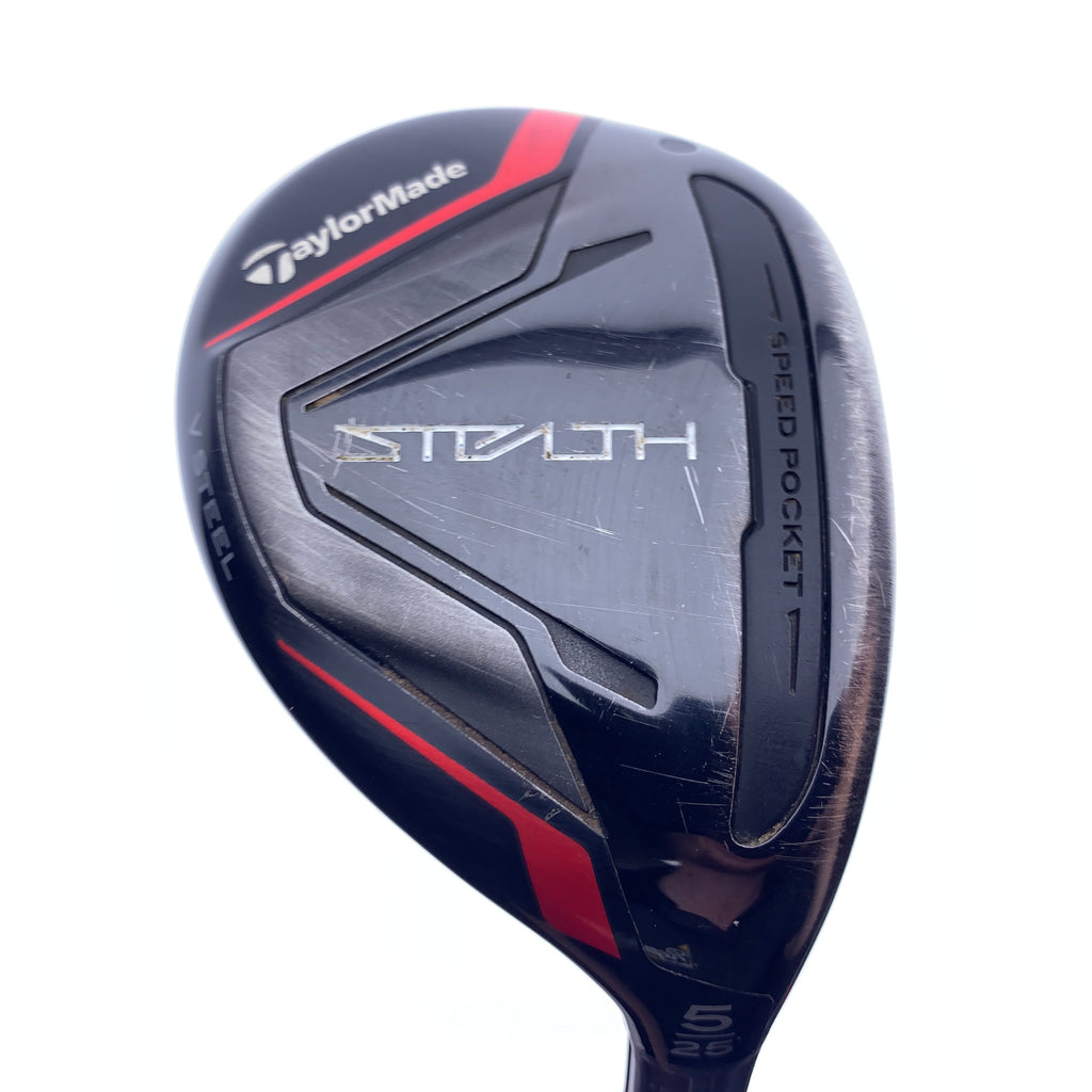 Used TaylorMade Stealth Rescue 5 Hybrid / 25.0 Degrees / Stiff Flex