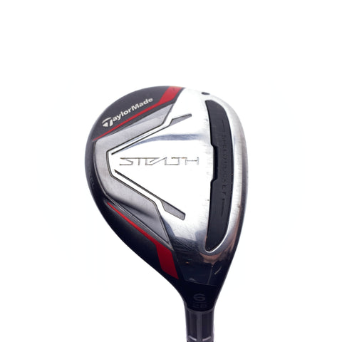 Used TaylorMade Stealth Rescue 6 Hybrid / 28 Degrees / Ladies Flex