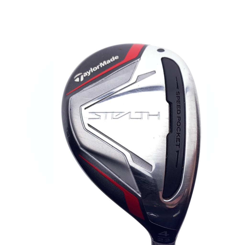 Used TaylorMade Stealth Womens Rescue 4 Hybrid / 23 Degrees / Ladies Flex