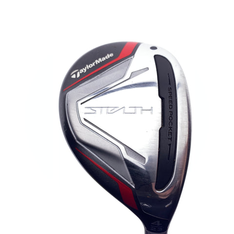Used TaylorMade Stealth Womens Rescue 4 Hybrid / 23 Degrees / Ladies Flex