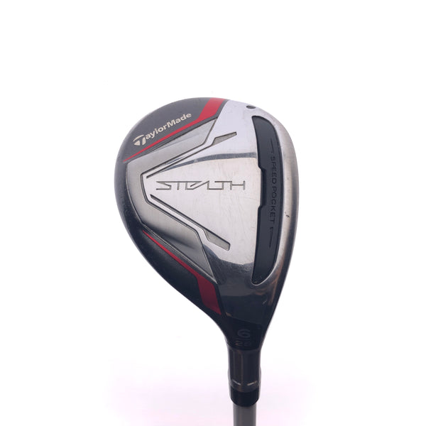 Used TaylorMade Stealth Womens Rescue 6 Hybrid / 28 Degrees / Ladies Flex