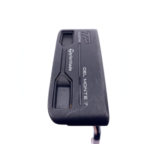 Used TaylorMade TP Collection Del Monte 7 Black Putter / 33.0 Inches