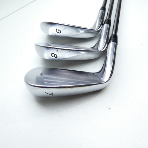 Used TaylorMade TP Forged 2009 Iron Set / 4 - 9 IRON / Stiff Flex