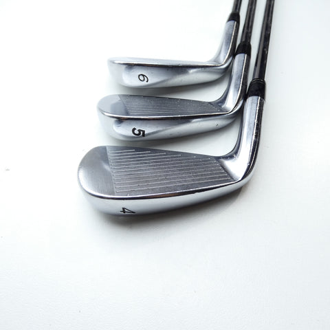 Used TaylorMade TP Forged 2009 Iron Set / 4 - 9 IRON / Stiff Flex
