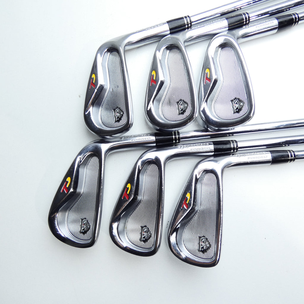 Used TaylorMade TP Forged 2009 Iron Set / 4 - 9 IRON / Stiff Flex