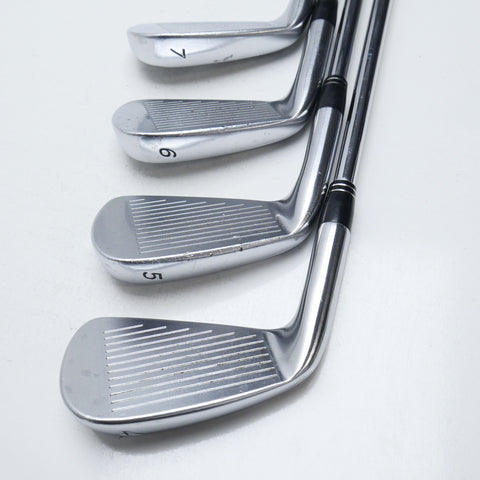 Used TaylorMade TP Forged 2009 Iron Set / 4 - PW / Stiff Flex