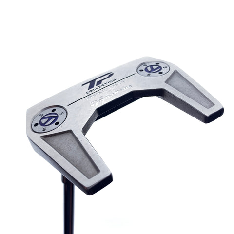 Used TaylorMade TP Hydro Blast Bandon 1 Putter / 35.0 Inches / Left-Handed