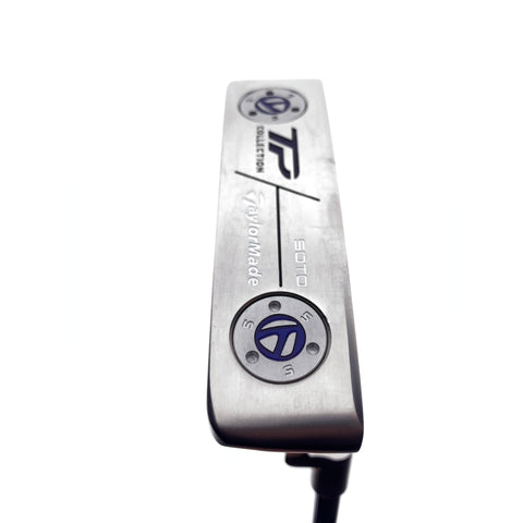 Used TaylorMade TP Hydro Blast Soto Putter / Stability E1 GJ - 1.0 / 35.0 Inches