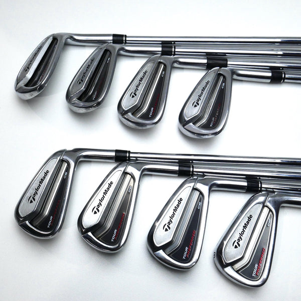 Used TaylorMade Tour Preferred CB 2014 Iron Set / 3 - PW / Stiff Flex
