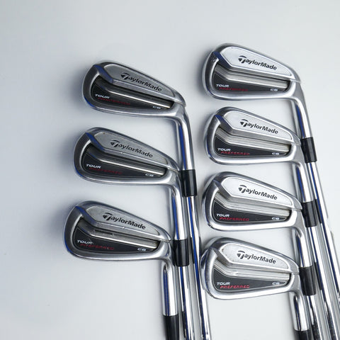Used TaylorMade Tour Preferred CB 2014 Iron Set / 4 - PW / Regular Flex