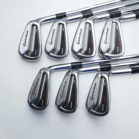 Used TaylorMade Tour Preferred CB 2014 Iron Set / 4 - PW / Regular Flex
