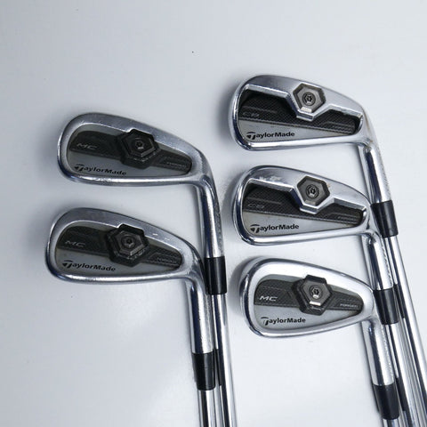 Used TaylorMade Tour Preferred CB & MC 2011 Combo Iron Set / 6 - PW / Stiff Flex